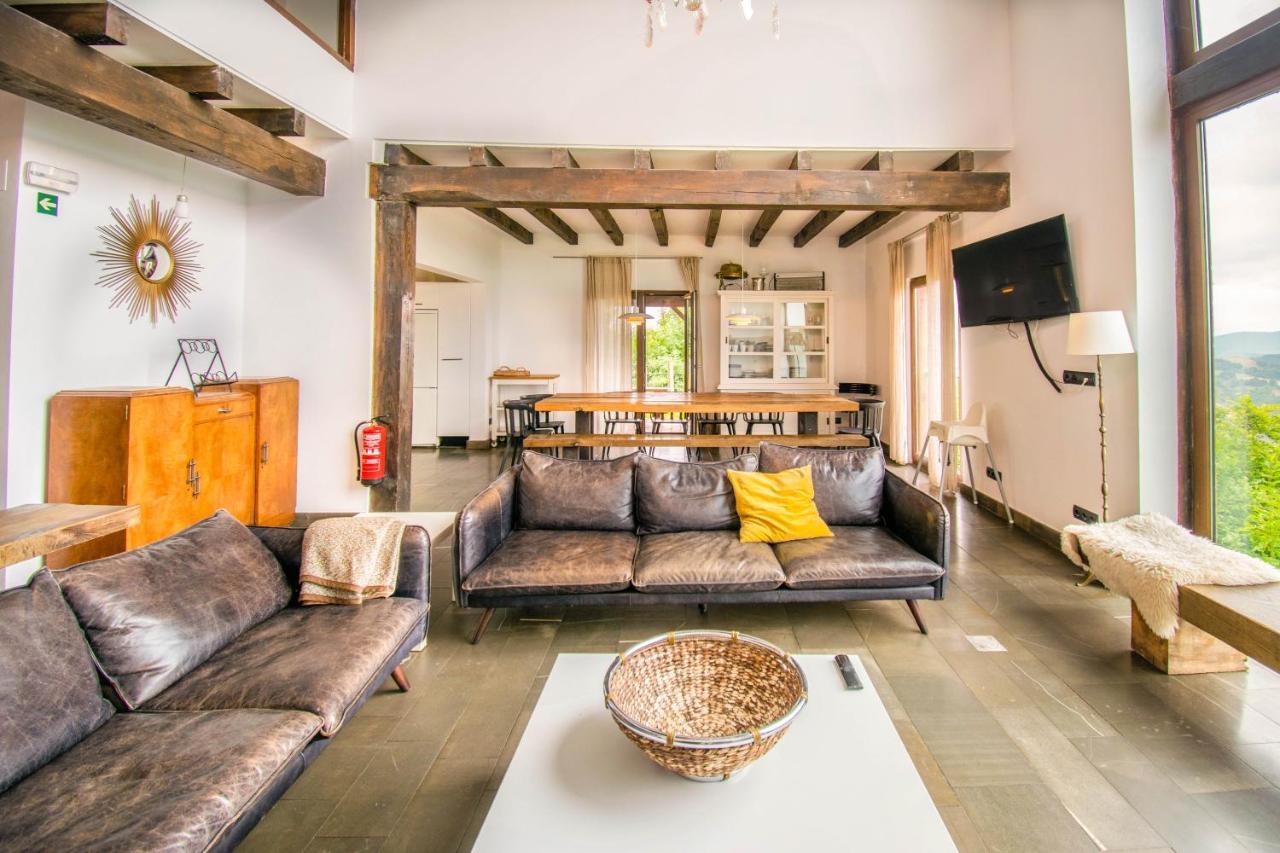 Behin Batean, Espectacular Casa Rural En Pleno Corazon Del Valle Baztan Ziga Luaran gambar